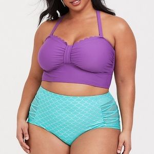 torrid Swim - Torrid Little Mermaid Purple Swim Top (Reposh) torrid Swim - Torrid Little Mermaid Purple Swim Top (Reposh)